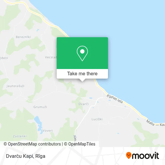 Dvarču Kapi map