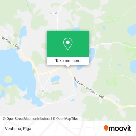 Vestiena map