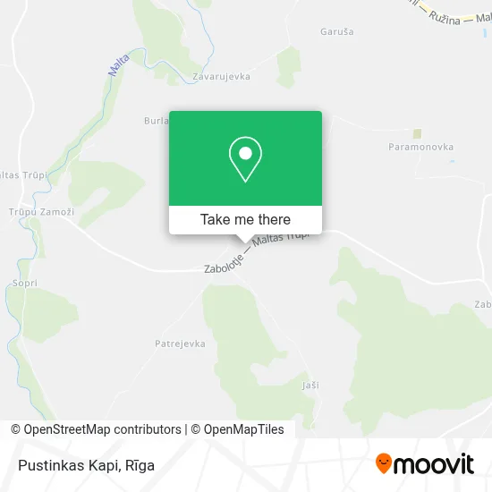 Pustinkas Kapi map