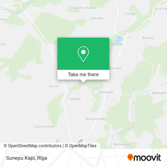 Sunepu Kapi map
