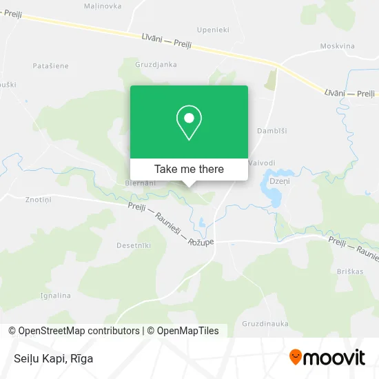 Seiļu Kapi map