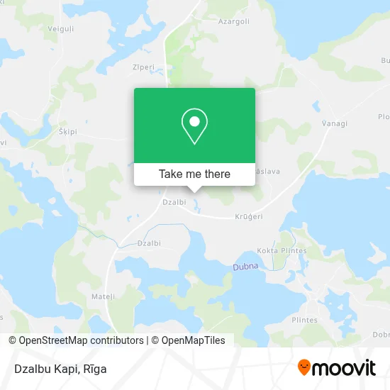 Dzalbu Kapi map