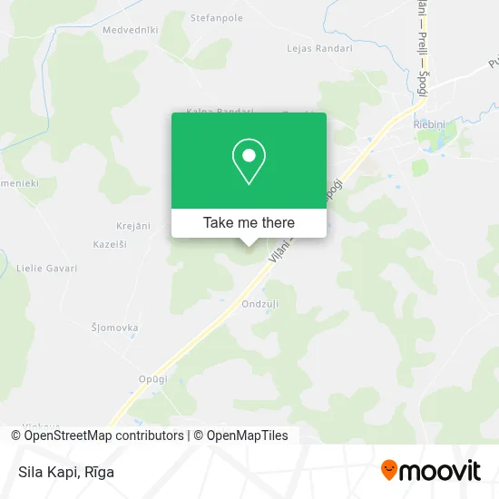 Sila Kapi map