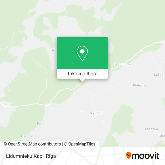 Līdumnieku Kapi map