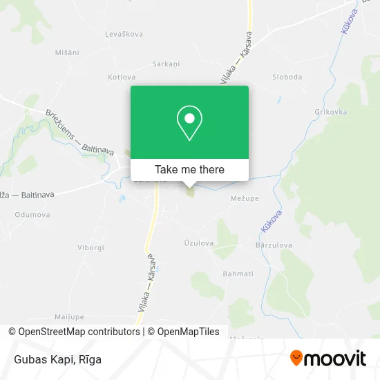 Gubas Kapi map