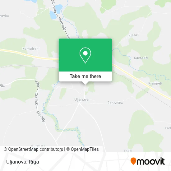 Uļjanova map