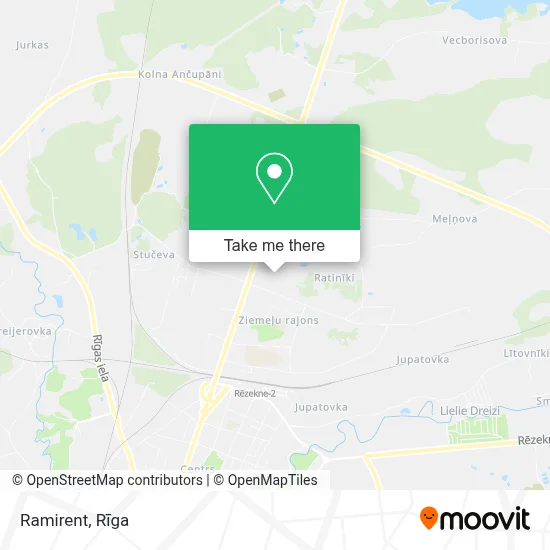 Ramirent map