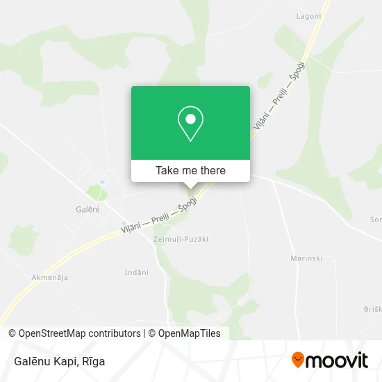 Galēnu Kapi map