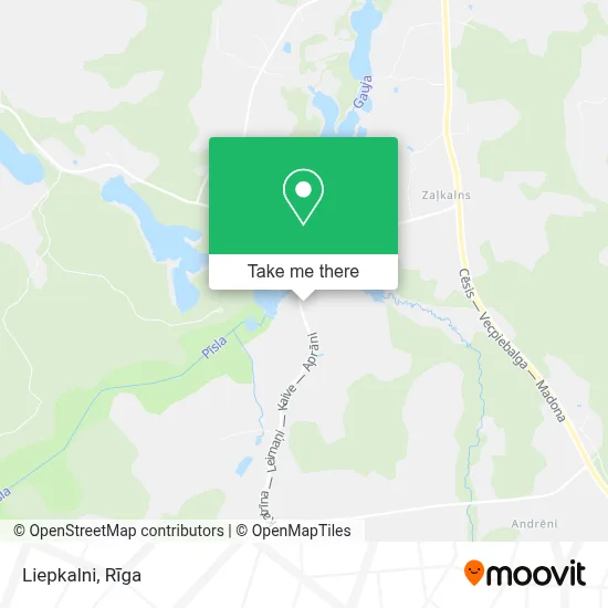 Liepkalni map
