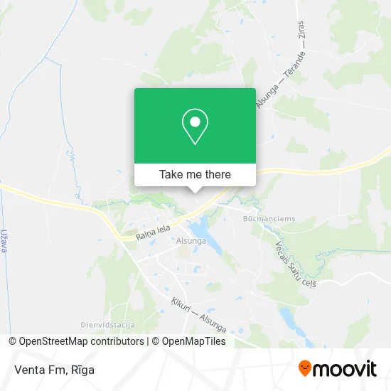 Venta Fm map