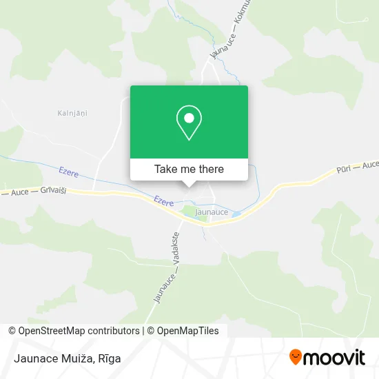 Jaunace Muiža map