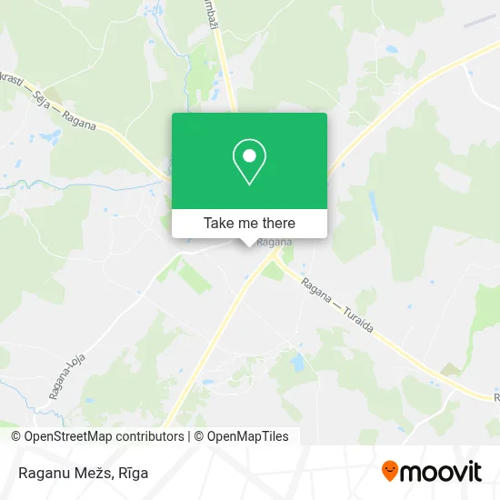 Raganu Mežs map