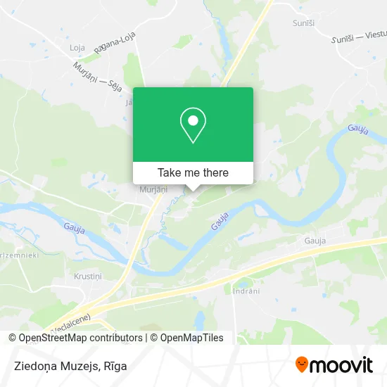 Ziedoņa Muzejs map