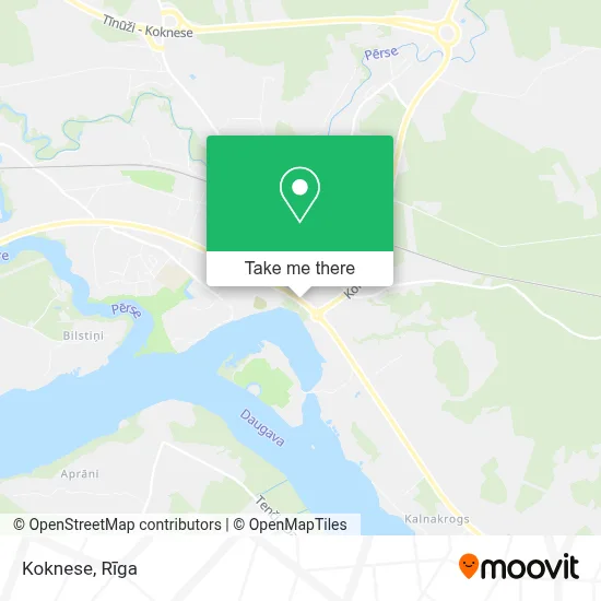 Koknese map
