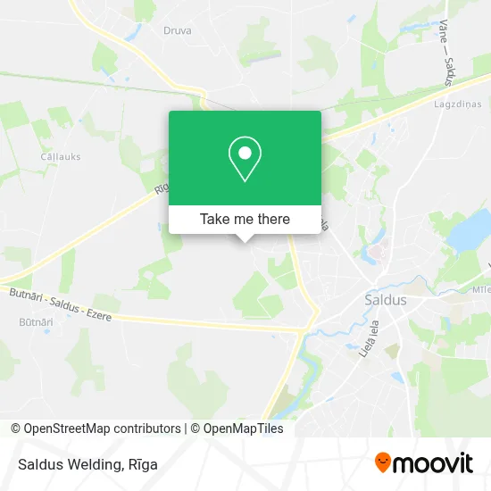 Saldus Welding map