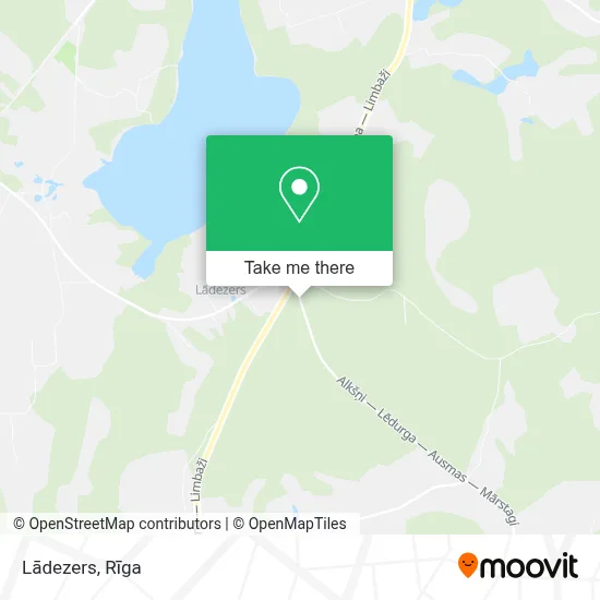 Lādezers map