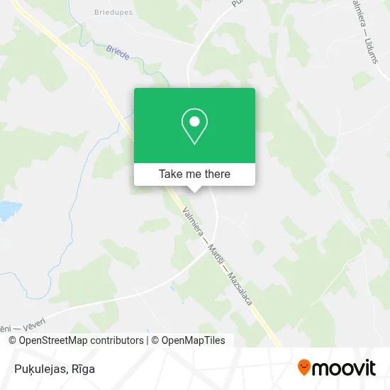 Puķulejas map