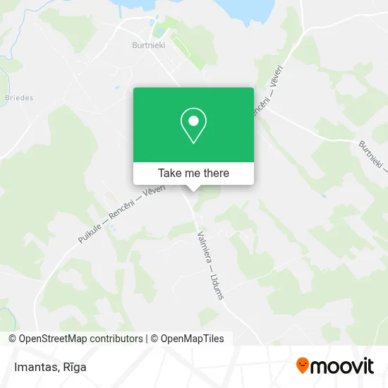 Imantas map