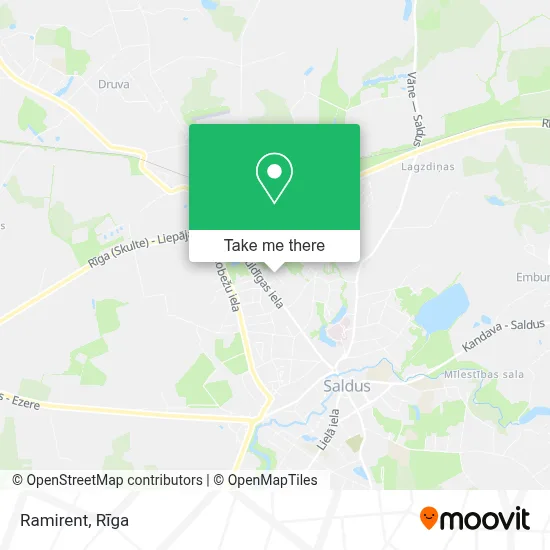 Ramirent map