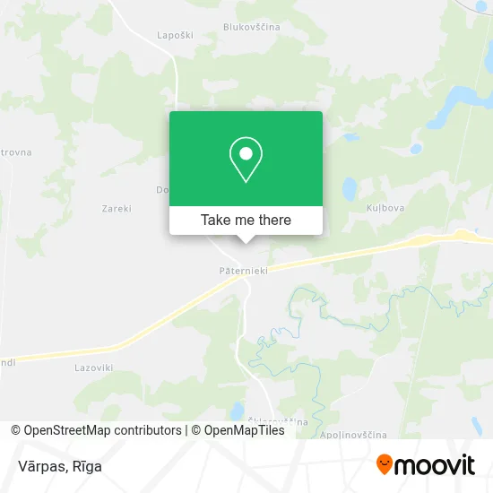 Vārpas map