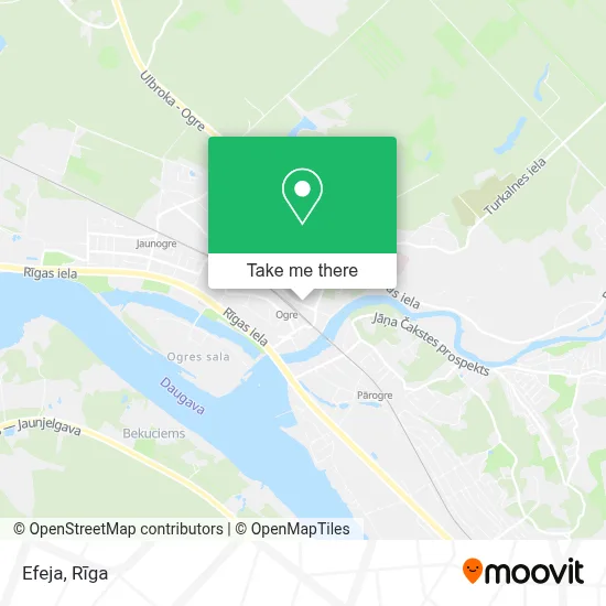 Efeja map