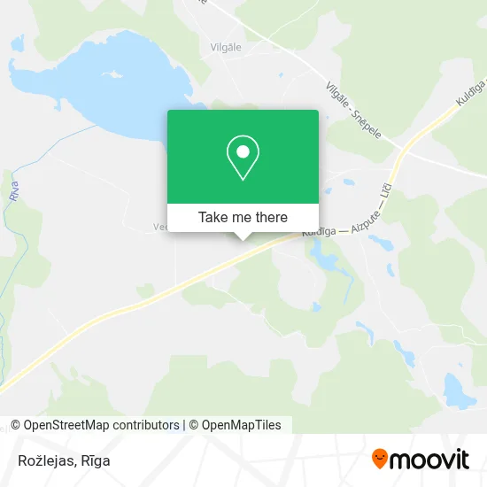 Rožlejas map