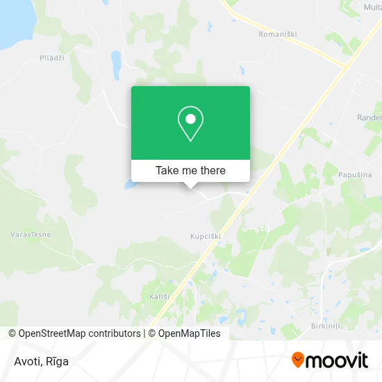Avoti map