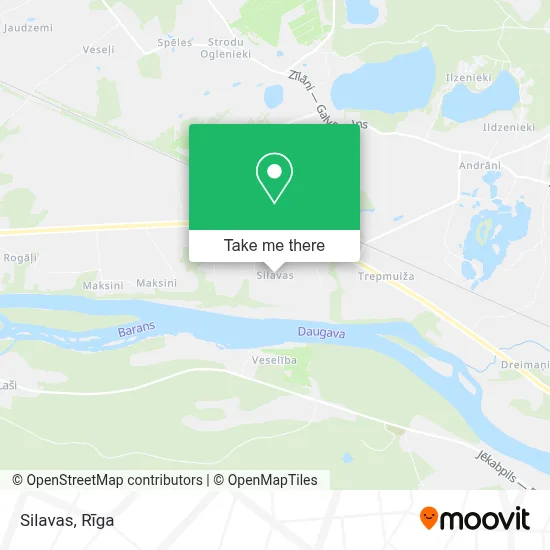 Silavas map