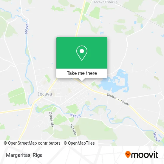 Margaritas map