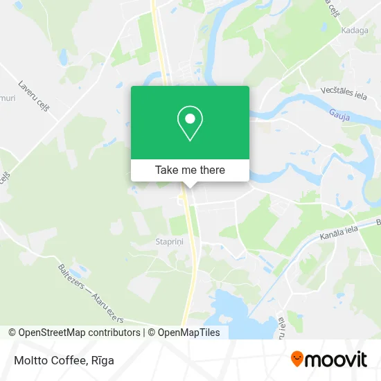 Moltto Coffee map