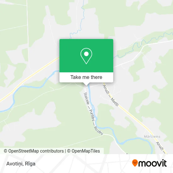 Avotiņi map