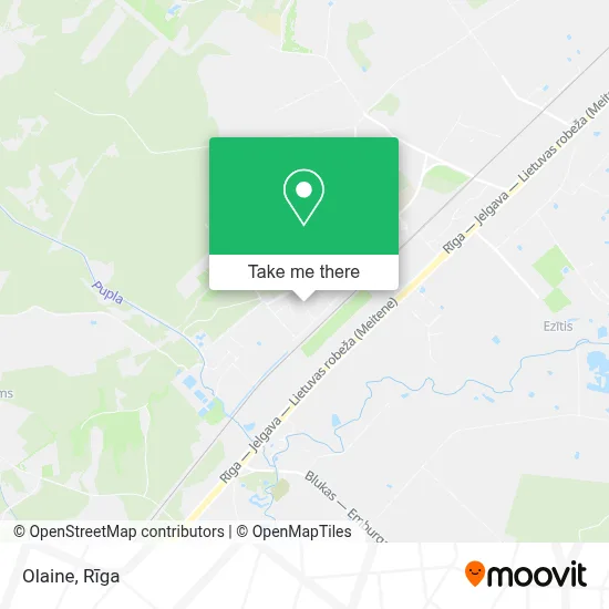 Olaine map