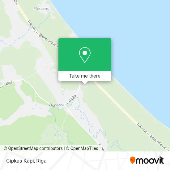 Ģipkas Kapi map