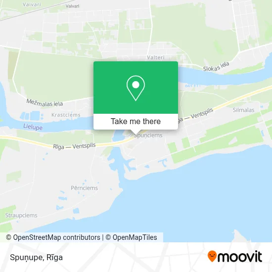 Spuņupe map