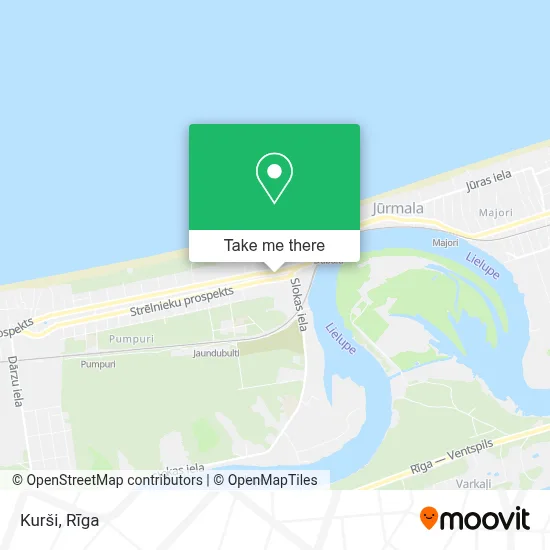 Kurši map