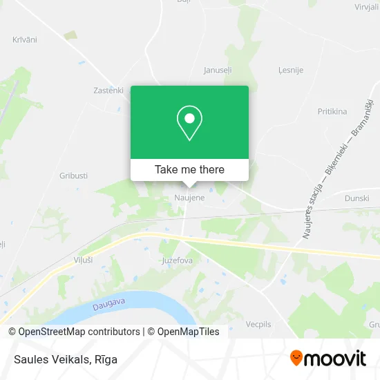 Saules Veikals map