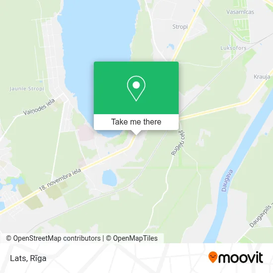 Lats map