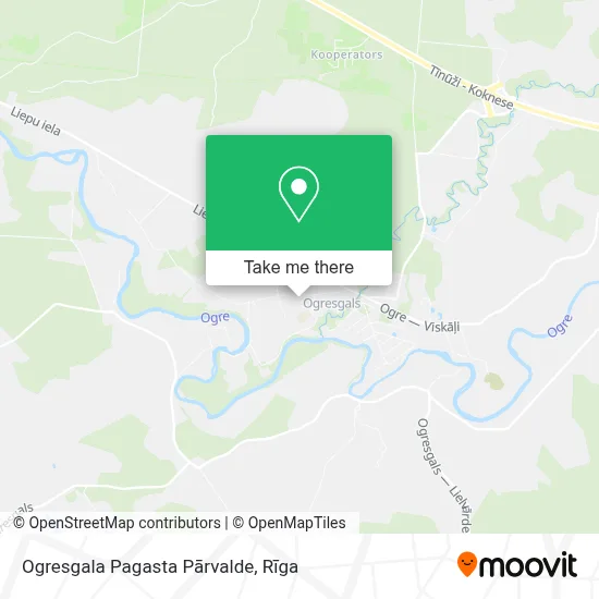 Ogresgala Pagasta Pārvalde map