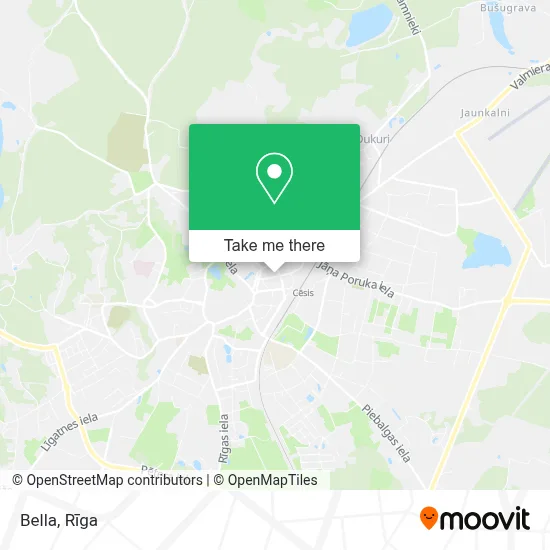 Bella map