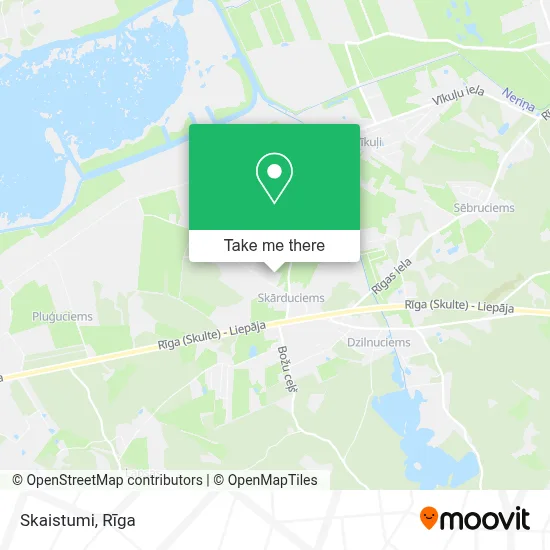 Skaistumi map