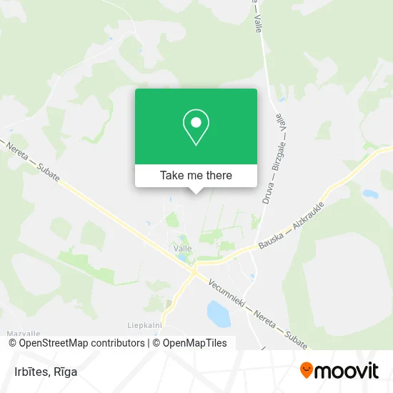 Irbītes map