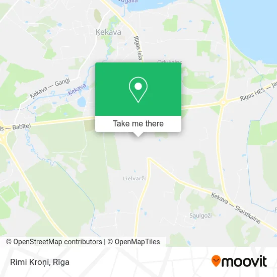 Rimi Kroņi map