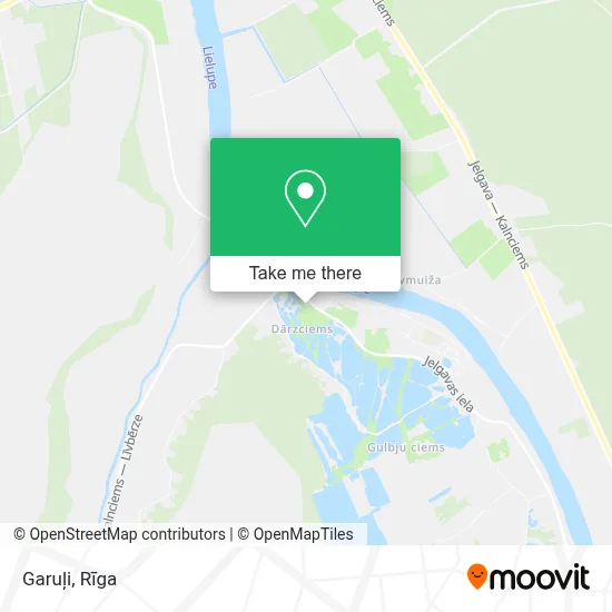 Garuļi map