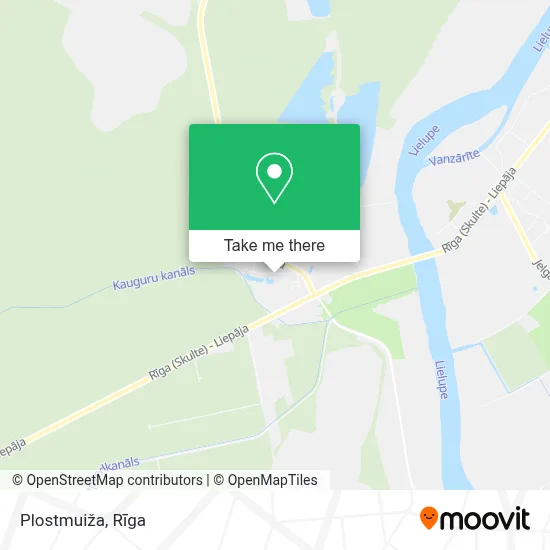 Plostmuiža map