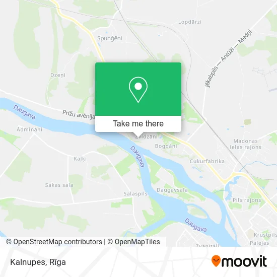 Kalnupes map