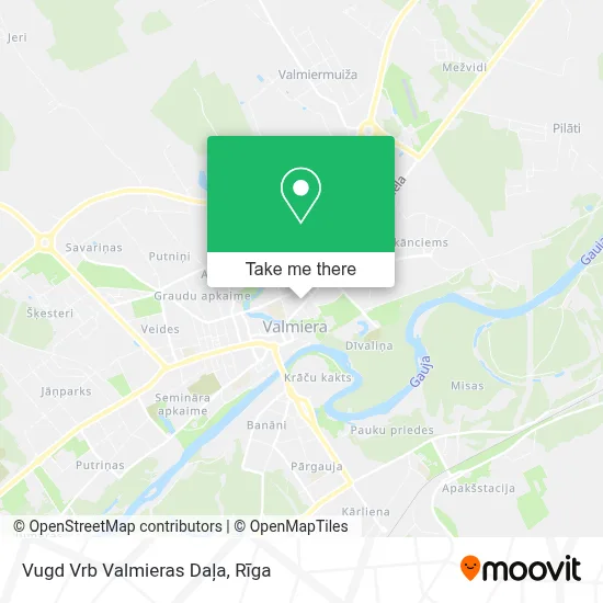 Vugd Vrb Valmieras Daļa map
