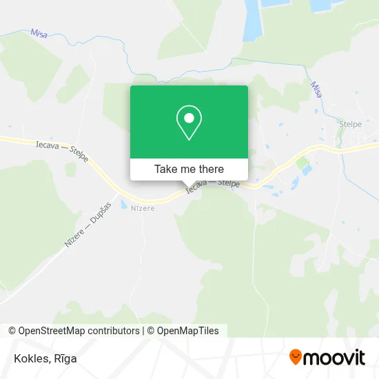 Kokles map