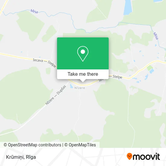 Krūmiņi map