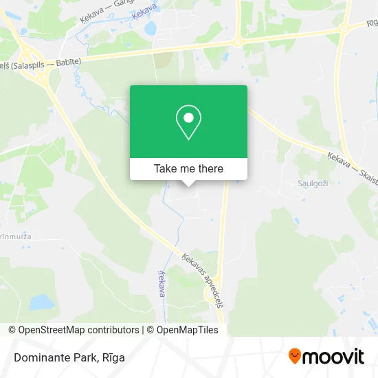 Dominante Park map