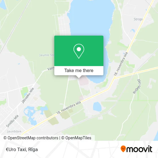 €Uro Taxi map